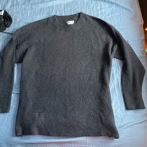 grey sweater from aerie!